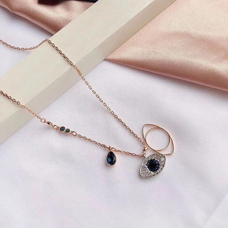 Avelena | Böse Augen Halskette und Armband Set Amira