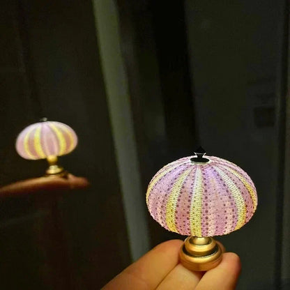 Avelena | Seeigel Nachtlampe - Lampe - Stimmungsvolle Beleuchtung