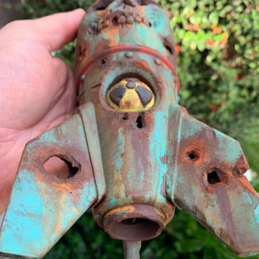 Avelena | Die Skull Bomb - Kleiner Nuklearsprengkopf Dekor