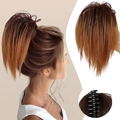 Avelena | Messy Ponytail Clip Verlängert Das Haar
