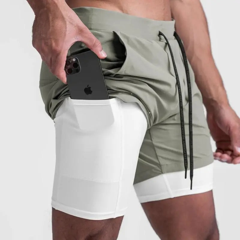 Schnell trocknende, bequeme Herren-Sportshorts