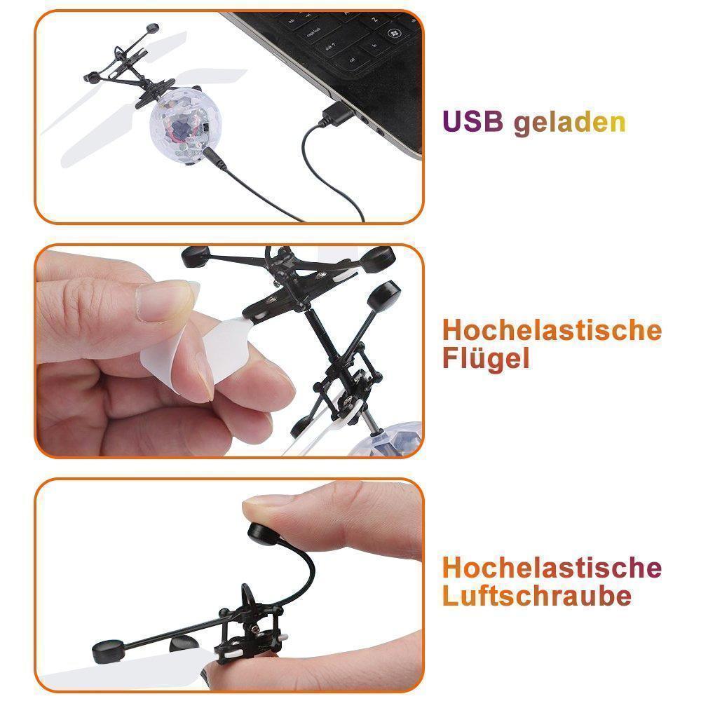 Avelena | Fliegender Ball mit LED-Beleuchtung