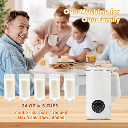 Avelena | 8-in-1 Nussmilchmaschine (1000 ml) - NutriBlend