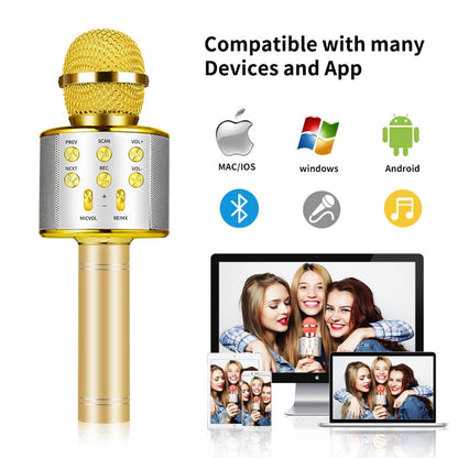 Avelena | Bluetooth Karaoke Drahtloses Mikrofon