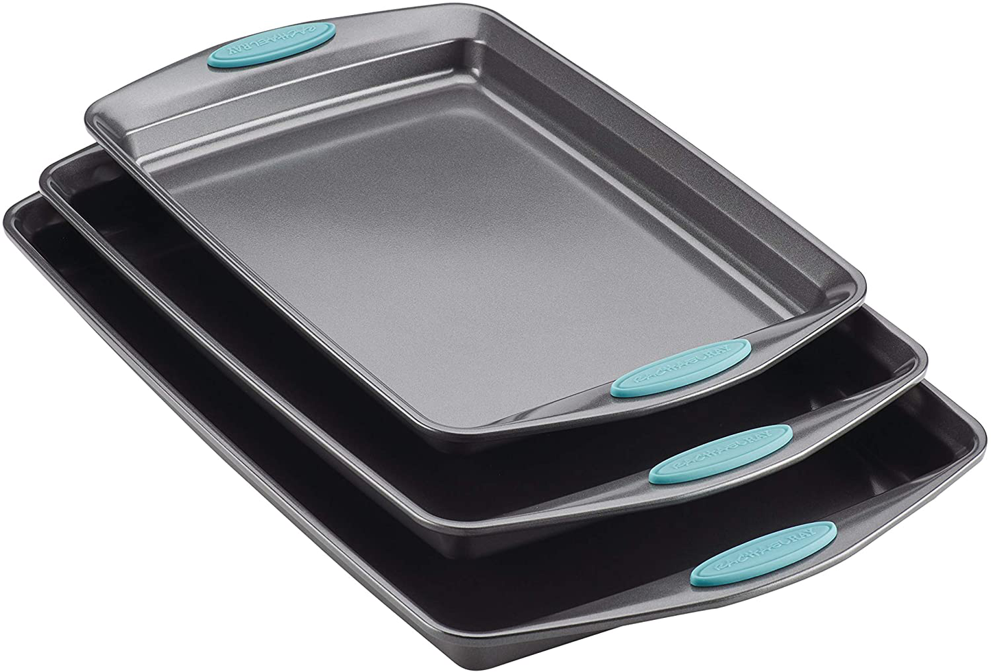 Avelena | Rachael Ray Bakeware Antihaft Kuchenform Set, 3-Teilig