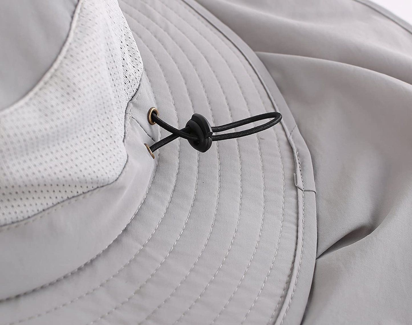 Avelena | Outdoor Upf50+ Mesh Sonnenhut Breiter Schirm Anglerhut Mit Nackenklappe