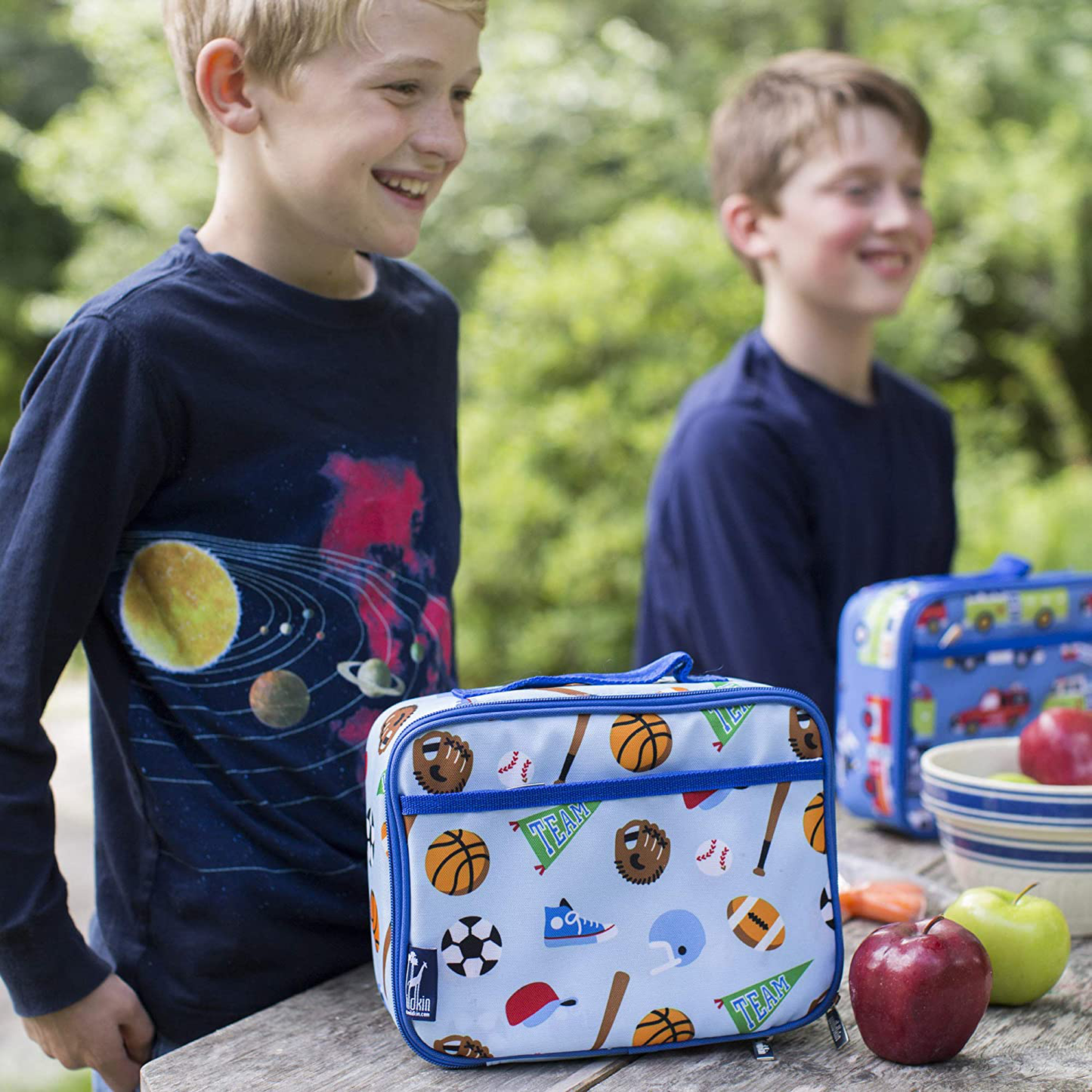 Avelena | Wildkin Kinder Isolierte Lunchbox Für Jungen Und Mädchen, Perfekte Größe Für Das Verpacken Von Warmen Oder Kalten Snacks Für Schule Und Reise, Mamas Wahlpreisgewinner, Bpa-Frei, Olive Kids (Dinosaurierland)
