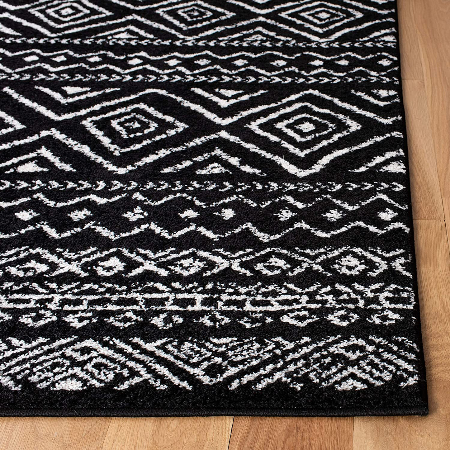 Avelena | Safavieh Tulum Collection Tul267B Marokkanisches Boho Abgesenktes Non-Shedding Fleckenbeständiges Wohn- Schlafzimmer Bereich Teppich, 2' X 5', Elfenbein / Hellgrau