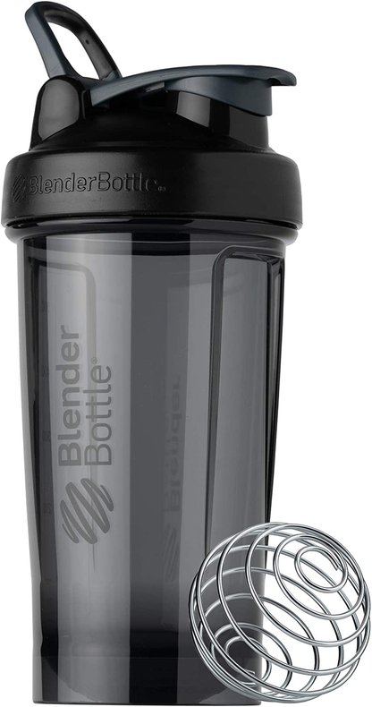Avelena | Blenderbottle Shakerflasche Pro Series Perfekt Für Proteinshakes Und Pre-Workout, 24-Unzen, Schwarz