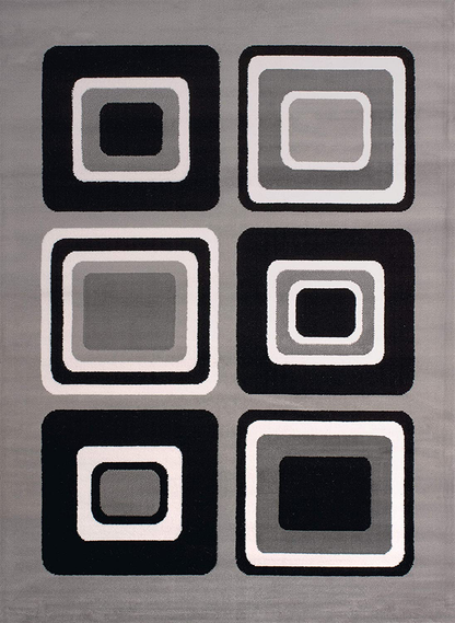 Avelena | United Weavers of America Dallas Spaces Teppich, 2'3 x 8', Silber