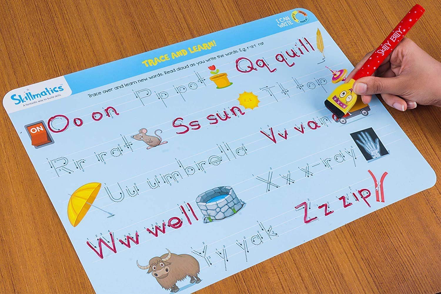 Avelena | Skillmatics Bildungsspiel: Suchen Und Finden | Weihnachtsgeschenke Und Vorschulerziehung Für Kinder Im Alter Von 3 Bis 6 | Wiederverwendbare Aktivitätsmatten Mit 2 Abwischbaren Markern
