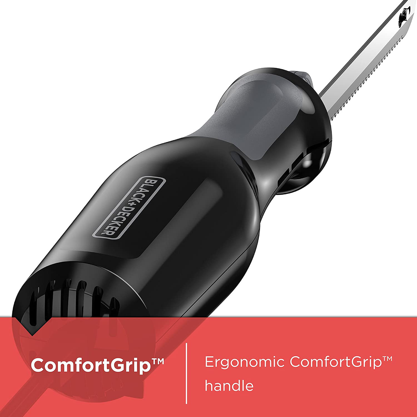 Avelena | Black+Decker 9-Zoll Elektrisches Kochmesser Mit Komfortgriff