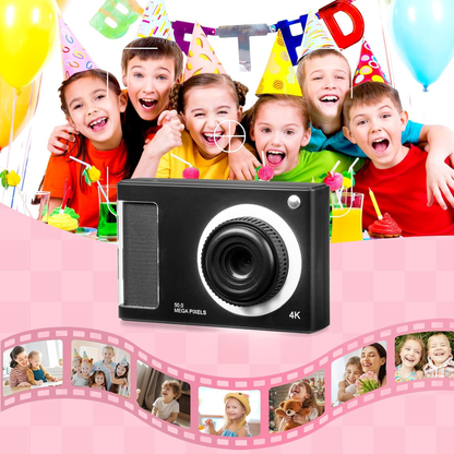 Avelena | 1080P Kinderkamera Mit 32Gb Karte, 48Mp 8X Zoom Digitalkamera Zum Tippen Und Fotografieren