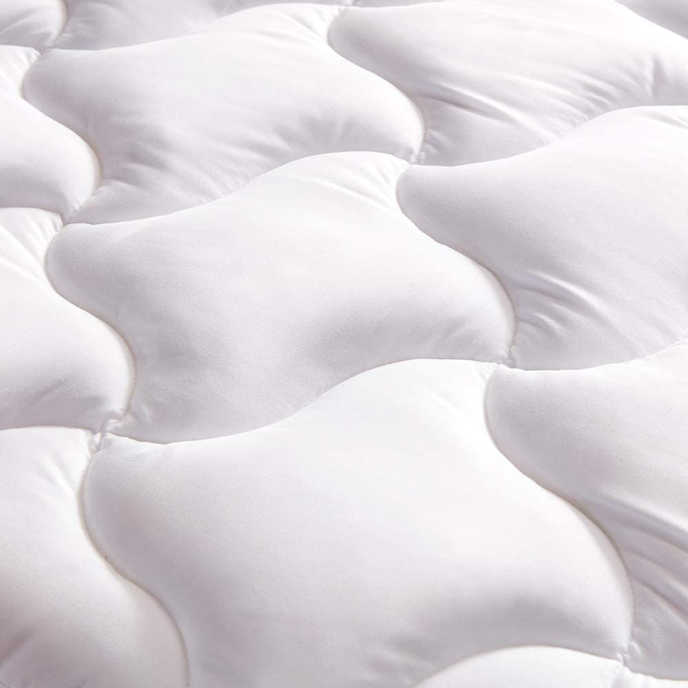 Avelena | Sleep Zone Quiltauflage Für Matratzenbezug Voll Kühlend Flauschig Weich Topper Bis Zu 21 Zoll Tasche, Grau, Voll