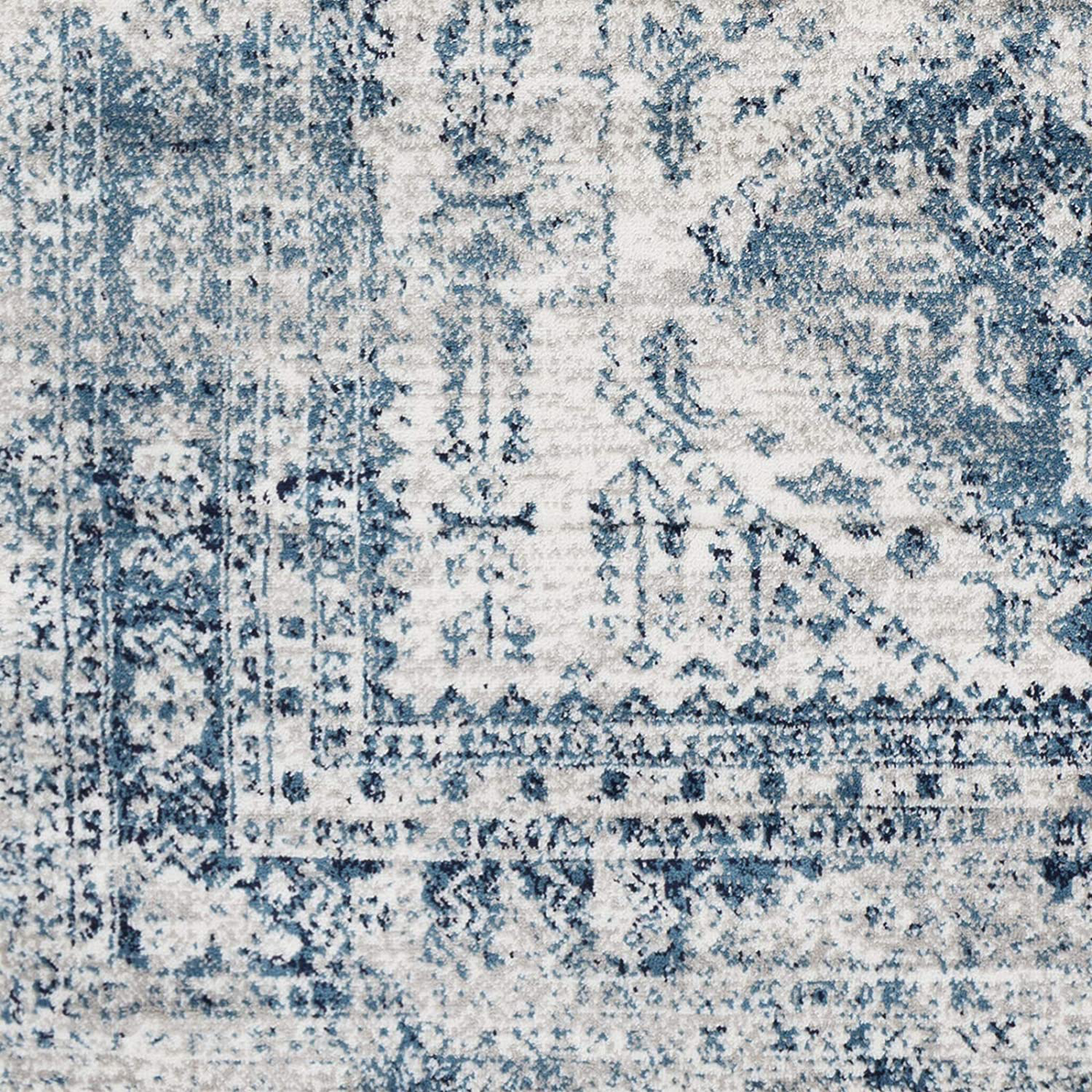 Avelena | Artistic Weavers Desta Blau/Weiß Teppich, 5'3" X 7'3"