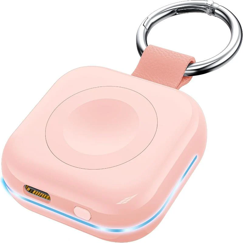 Avelena | 1200Mah Tragbares Ladegerät Für Apple Watch Drahtloses Magnetisches Power Bank Schlüsselanhänger
