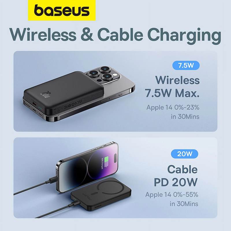 Avelena | 5000mah Wireless Tragbarer Ladegerät Magnetische Power Bank Magsafe Ladegerät