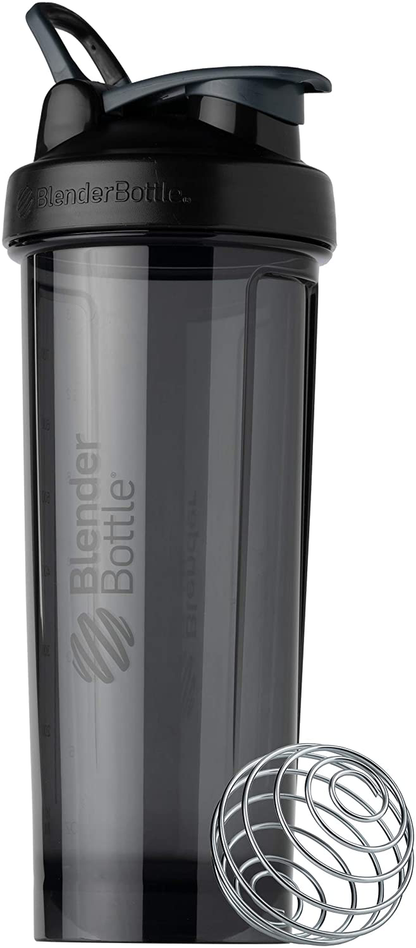 Avelena | Blenderbottle Shakerflasche Pro Series Perfekt Für Proteinshakes Und Pre-Workout, 24-Unzen, Schwarz