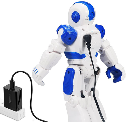 Avelena | Fernbedienung Robot Für Kinder, Sikaye Intelligenter Programmierbarer Roboter Mit Infrarot-Controller Spielzeuge, Tanzen, Singen, Mondzyklus Und Led Augen, Gestensensor Roboterset Für Kinderunterhaltung (Rot)