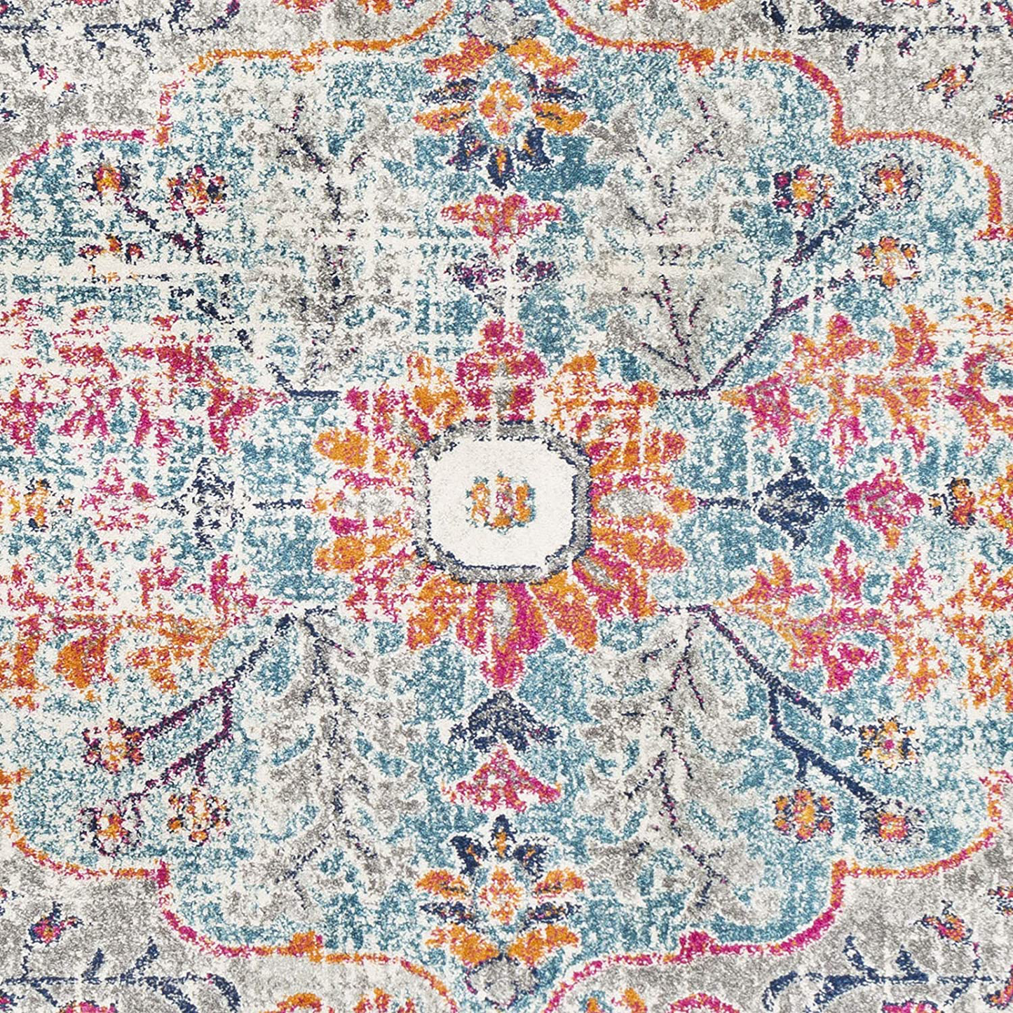 Avelena | Artistic Weavers Odelia Teppich, 3'11" x 5'7", Lila/Orange