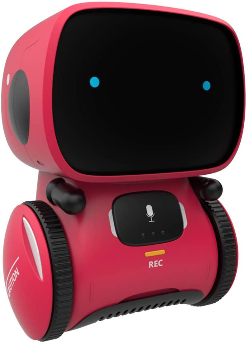 Avelena | 98K Kinder Roboter Spielzeug, Smarte Sprachroboter, Geschenk Für Jungen Und Mädchen Ab 3 Jahren, Intelligenter Partner Und Lehrer, Mit Sprachsteuerung Und Berührungssensor, Singend, Tanzend, Wiederholend