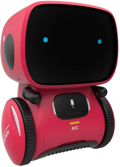 Avelena | 98K Kinder Roboter Spielzeug, Smarte Sprachroboter, Geschenk Für Jungen Und Mädchen Ab 3 Jahren, Intelligenter Partner Und Lehrer, Mit Sprachsteuerung Und Berührungssensor, Singend, Tanzend, Wiederholend