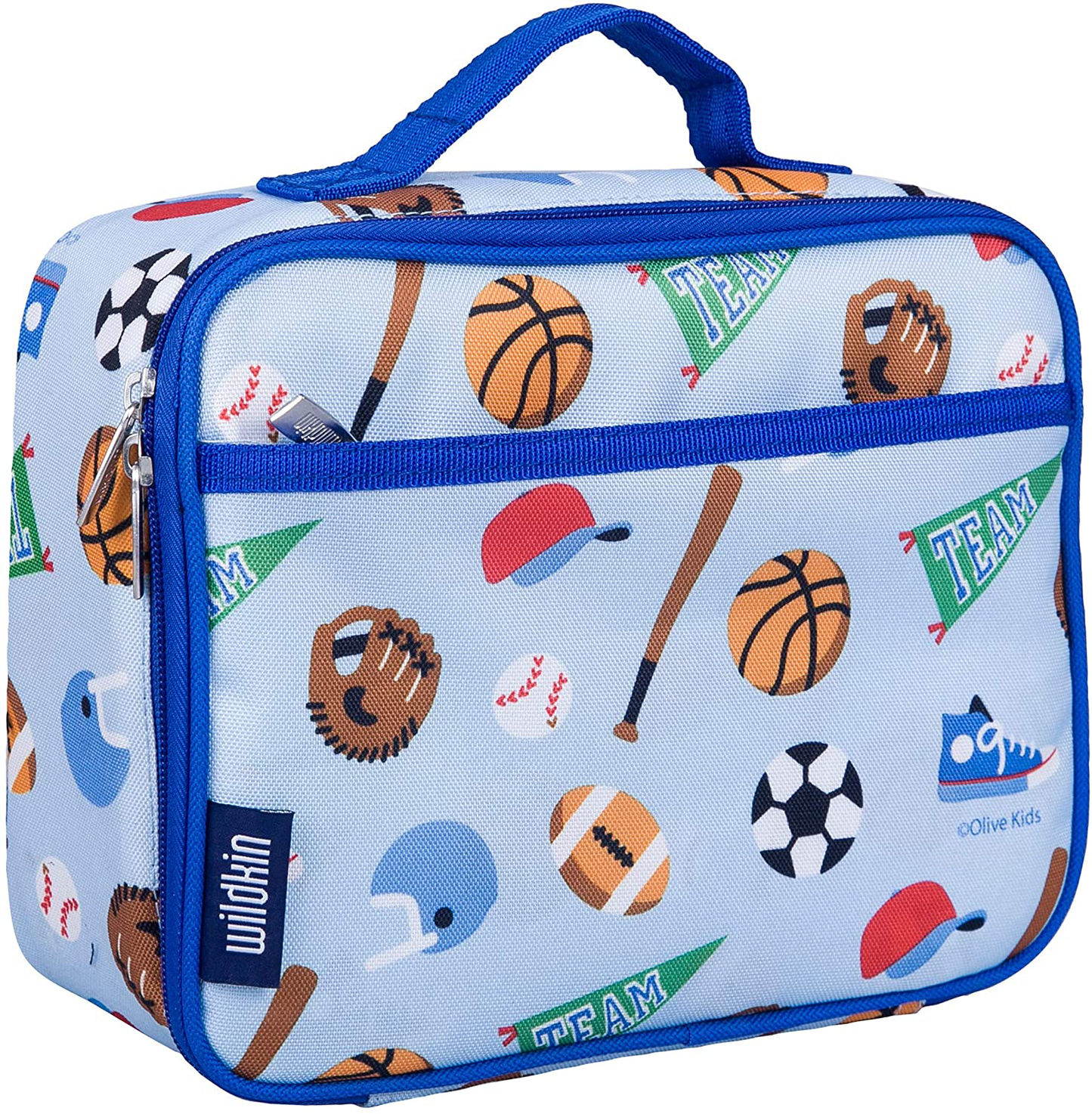 Avelena | Wildkin Kinder Isolierte Lunchbox Für Jungen Und Mädchen, Perfekte Größe Für Das Verpacken Von Warmen Oder Kalten Snacks Für Schule Und Reise, Mamas Wahlpreisgewinner, Bpa-Frei, Olive Kids (Dinosaurierland)