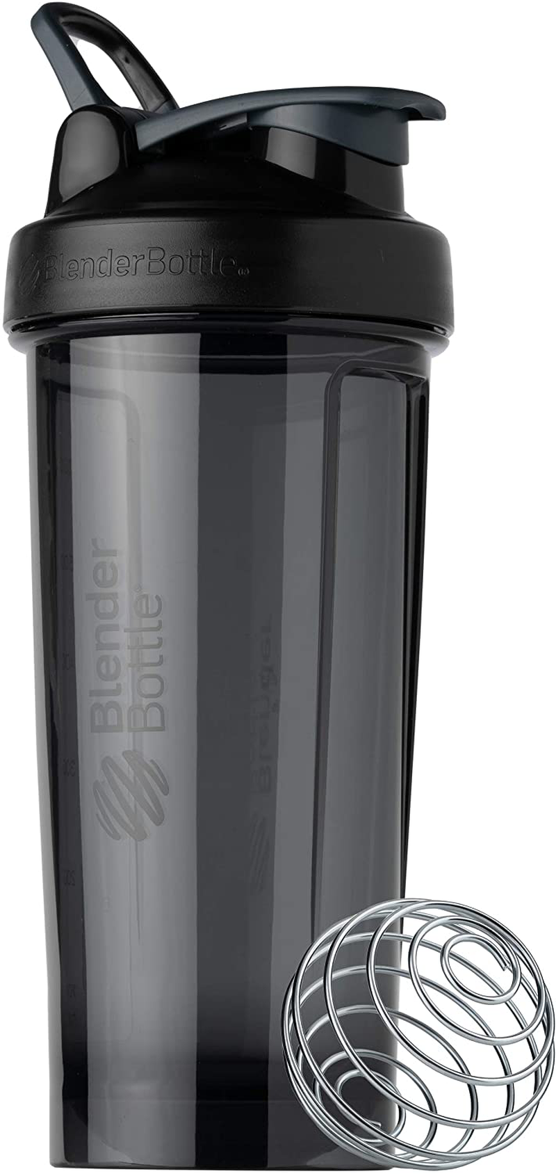 Avelena | Blenderbottle Shakerflasche Pro Series Perfekt Für Proteinshakes Und Pre-Workout, 24-Unzen, Schwarz