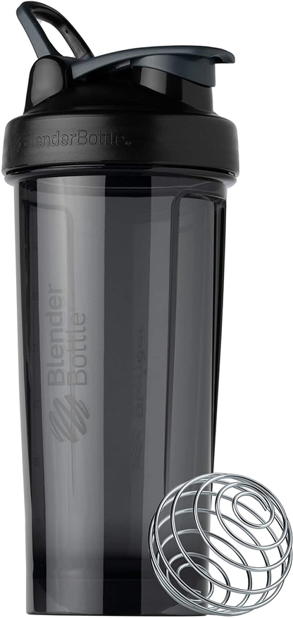 Avelena | Blenderbottle Shakerflasche Pro Series Perfekt Für Proteinshakes Und Pre-Workout, 24-Unzen, Schwarz