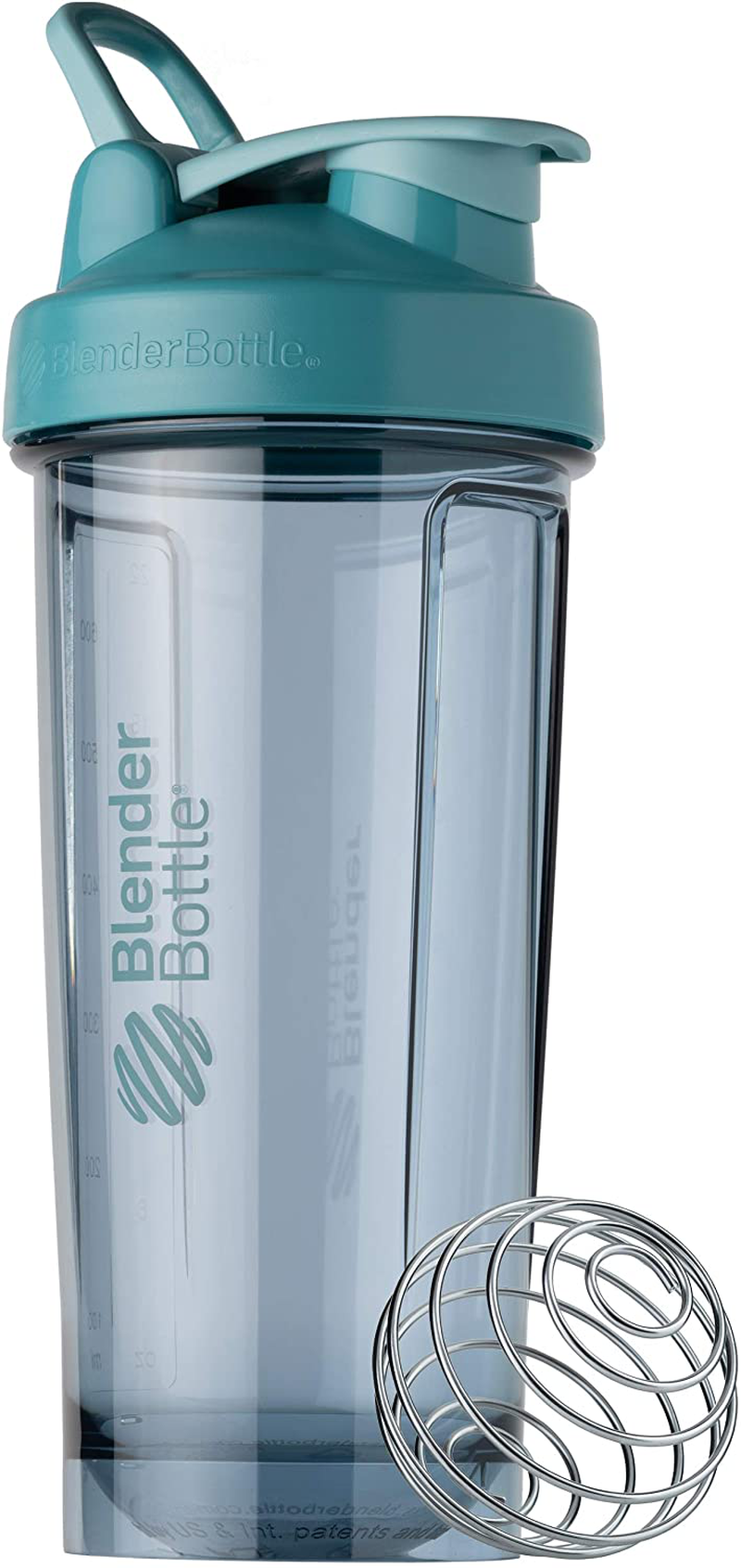 Avelena | Blenderbottle Shakerflasche Pro Series Perfekt Für Proteinshakes Und Pre-Workout, 24-Unzen, Schwarz