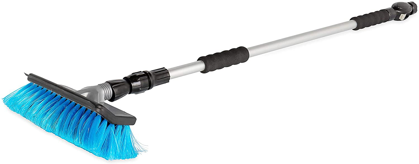 Avelena | Camco 43633 RV Durchfluss-Waschbürste mit verstellbarem Griff