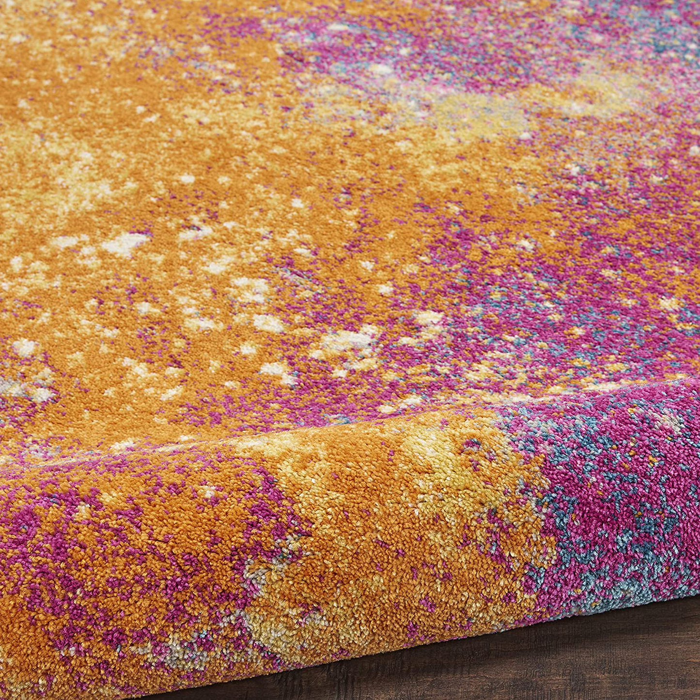 Avelena | Nourison Passion Bohemian Abstract Charcoal/Ivory 2'2" X 7'6" Bereich Teppich, (8' Läufer)