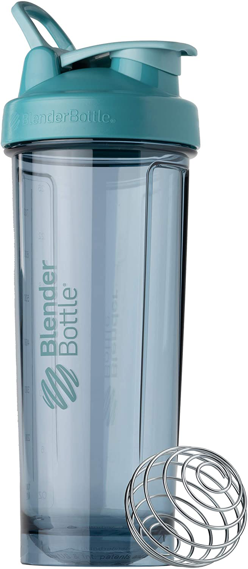 Avelena | Blenderbottle Shakerflasche Pro Series Perfekt Für Proteinshakes Und Pre-Workout, 24-Unzen, Schwarz