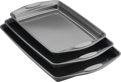 Avelena | Rachael Ray Bakeware Antihaft Kuchenform Set, 3-Teilig