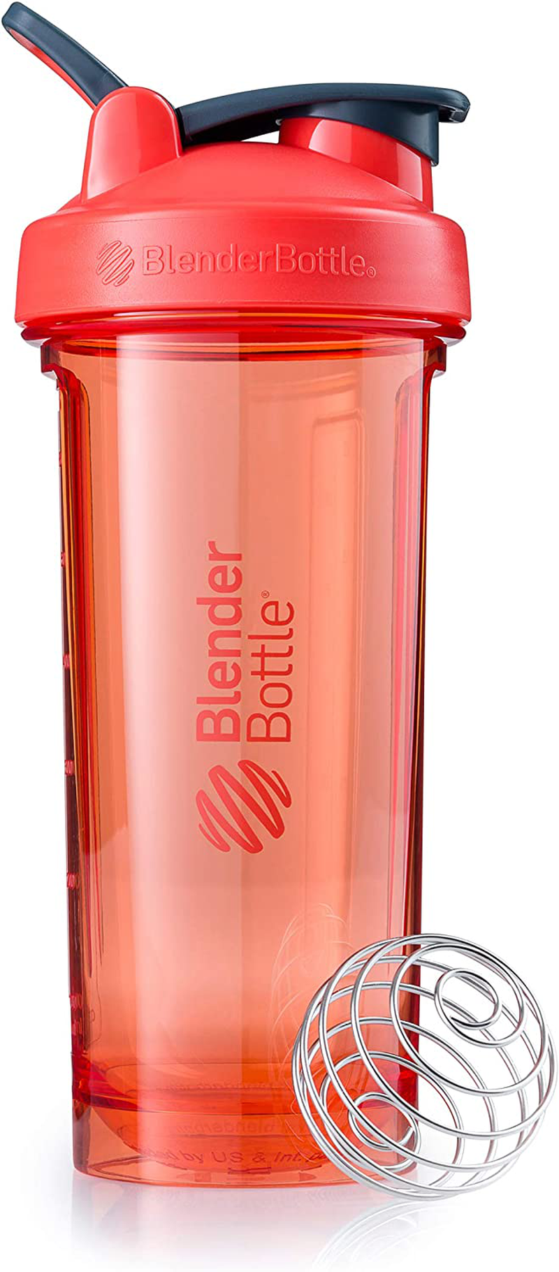 Avelena | Blenderbottle Shakerflasche Pro Series Perfekt Für Proteinshakes Und Pre-Workout, 24-Unzen, Schwarz