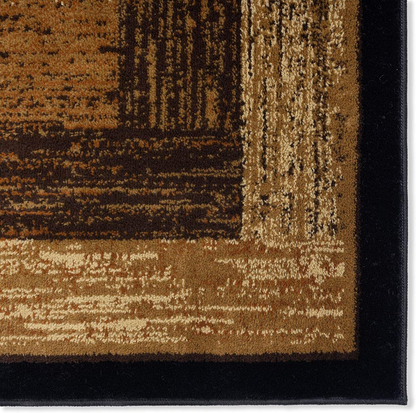 Avelena | Home Dynamix Royalty Vega Moderne Moderne Bereich Teppich, Schwarz/Beige, 43"X62" Rechteck