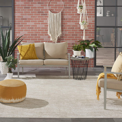 Avelena | Nourison Essentials Solid Contemporary Ziegelrot 3' X 5' Bereichsteppich, 3' X 5'