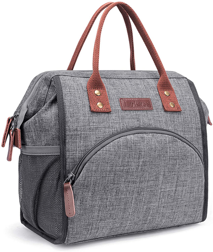 Avelena | Lokass Isolierte Lunchbox Lunch Tasche Groß Trinkbehälter Haltbares Nylon Snacks Organizer Mit Abnehmbaren Schultergurt Für Frauen Männer Erwachsene Arbeit Outdoor, Faultier