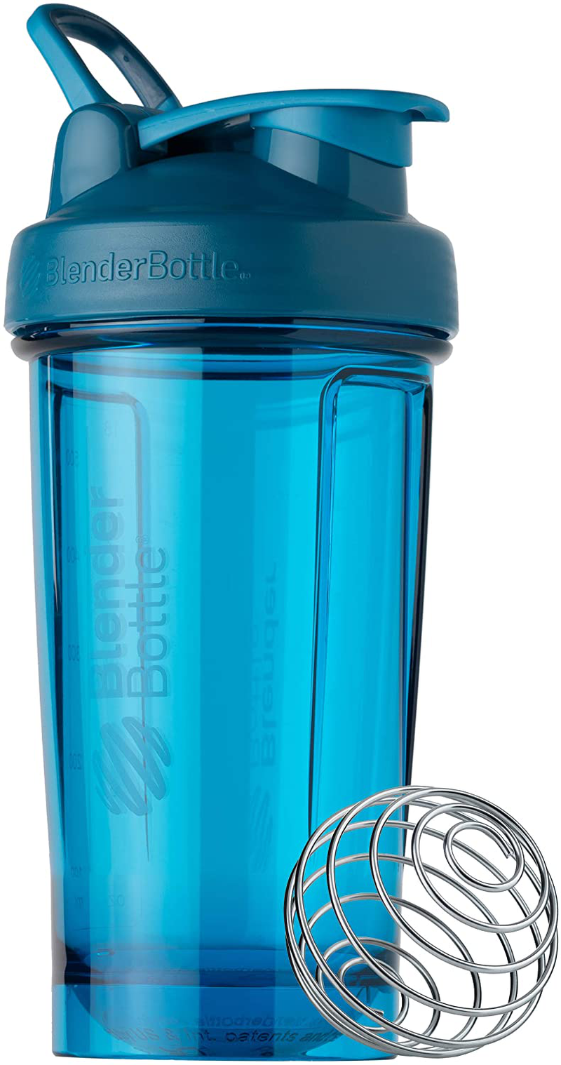 Avelena | Blenderbottle Shakerflasche Pro Series Perfekt Für Proteinshakes Und Pre-Workout, 24-Unzen, Schwarz