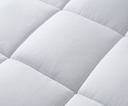 Avelena | Oaskys King Matratzenauflage Bezug Kühles Matratzen Topper Kissen Oberteil Baumwolle Oberteil Mit Untere Alternative Füllung (8-21” Passend Tiefe Tasche King Größe)