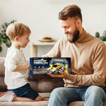 Avelena | Growsland Fernbedienungsauto Rc Autos Weihnachtsgeschenke Spielzeug Für Kinder 1/18 Elektrisch Sport Renn Hobby Rc Crawler Spielzeugauto Modell Fahrzeug Für Jungen Mädchen Erwachsene Inklusive Wiederaufladbare Batterien (Silber)