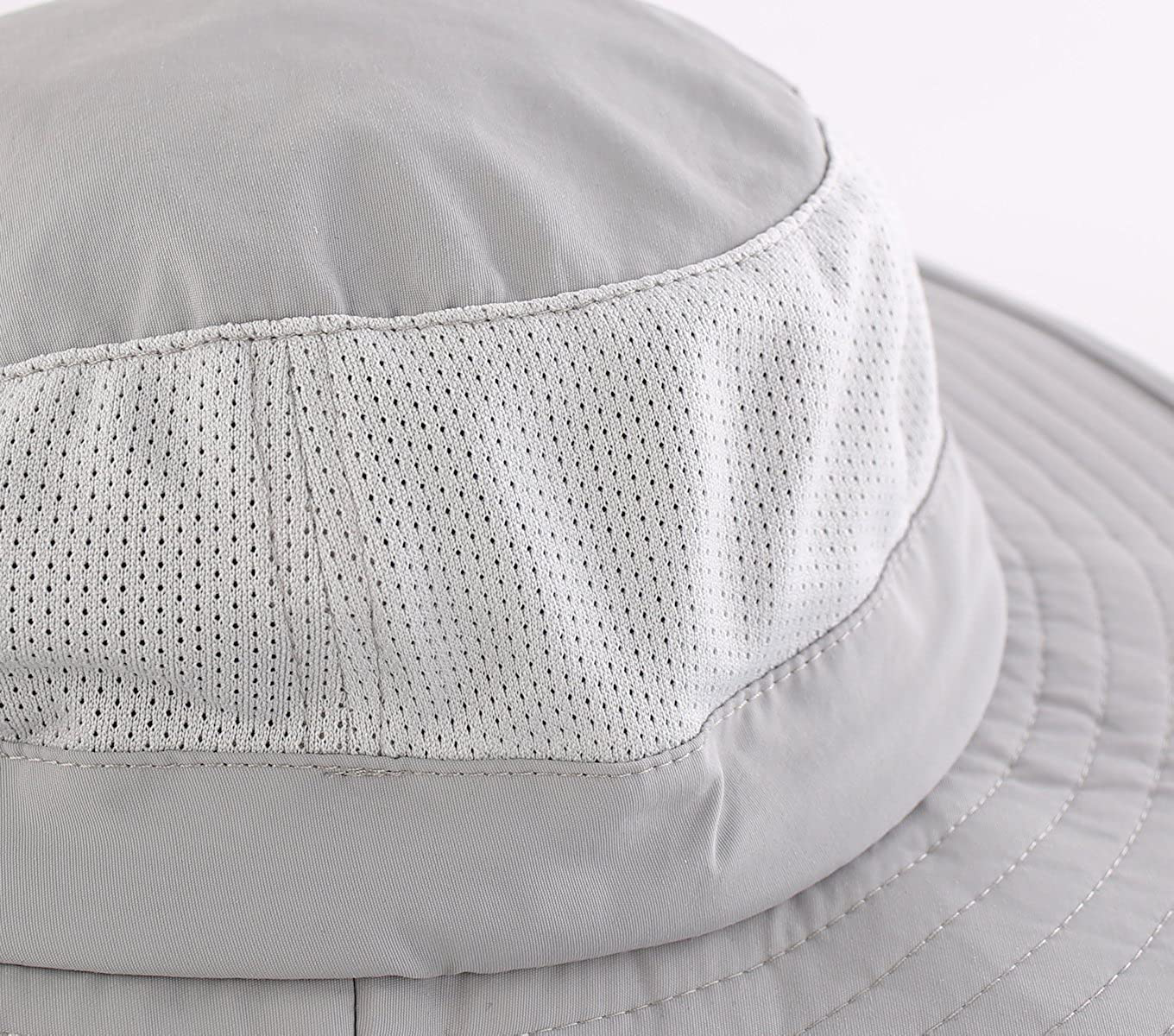 Avelena | Outdoor Upf50+ Mesh Sonnenhut Breiter Schirm Anglerhut Mit Nackenklappe