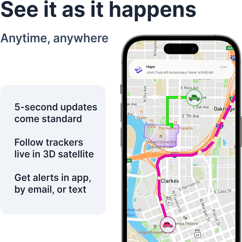 Avelena | Mini Gps Smart Tracker - Wetterfestes Magnetisches Gehäuse, Unbegrenzte Updates, Echtzeit Gps Tracking