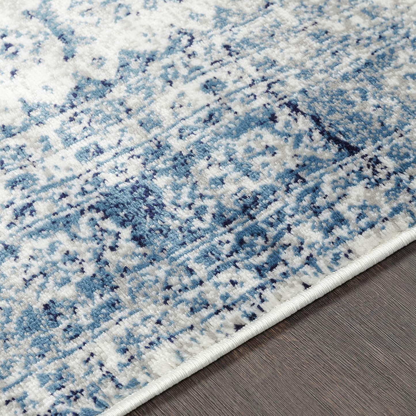 Avelena | Artistic Weavers Desta Blau/Weiß Bereich Teppich, 3'11" X 5'7"