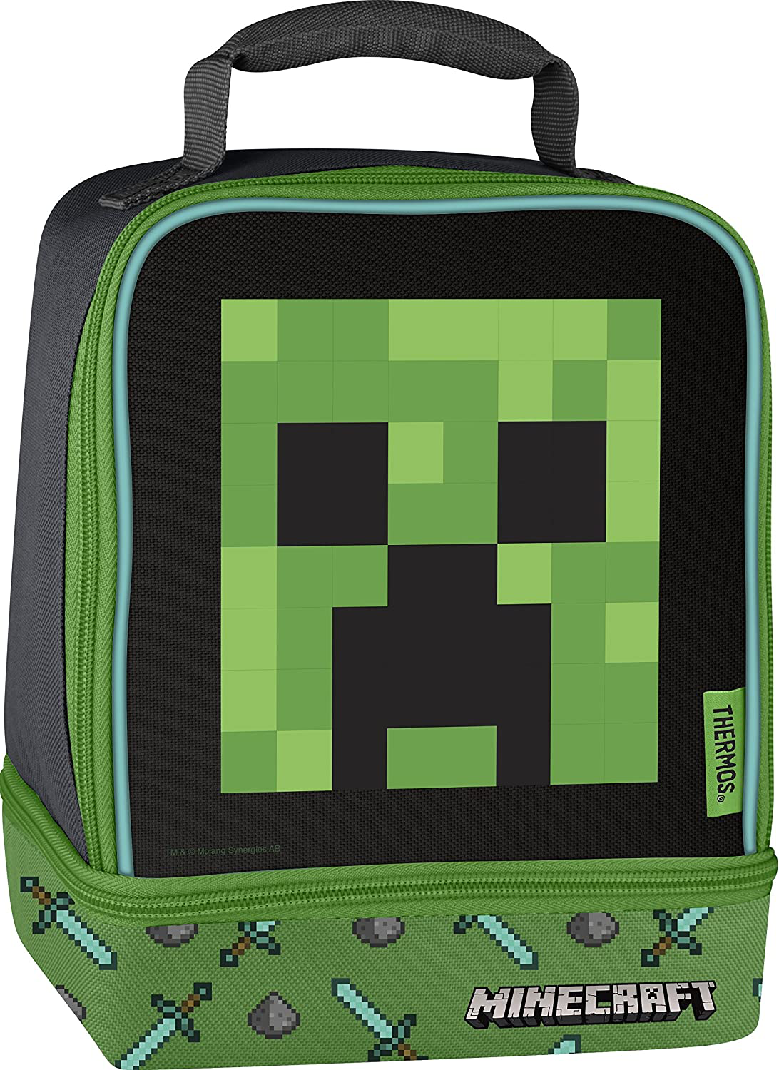 Avelena | Thermos Dual Lunchset, Minecraft - Creeper
