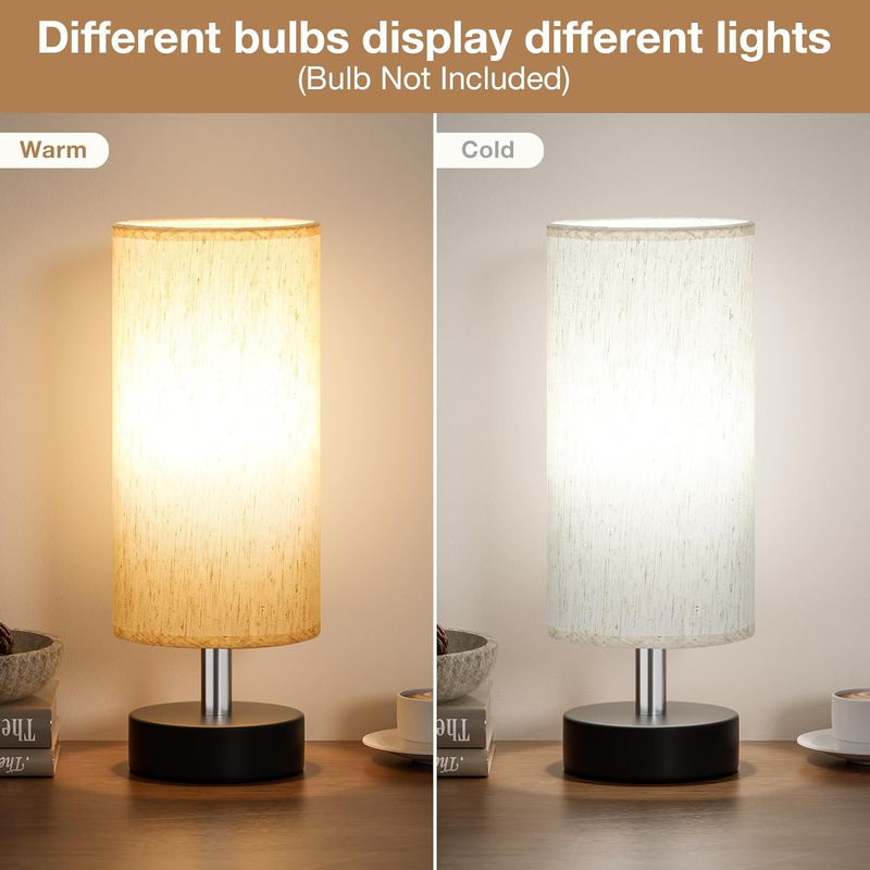 Avelena | Kleine Tischlampe Für Schlafzimmer - Nachttischlampen