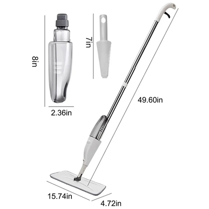 Avelena | Wet Dry Mikrofaser Spray Mop Für Die Bodenreinigung Mit 2 Waschbaren Pads