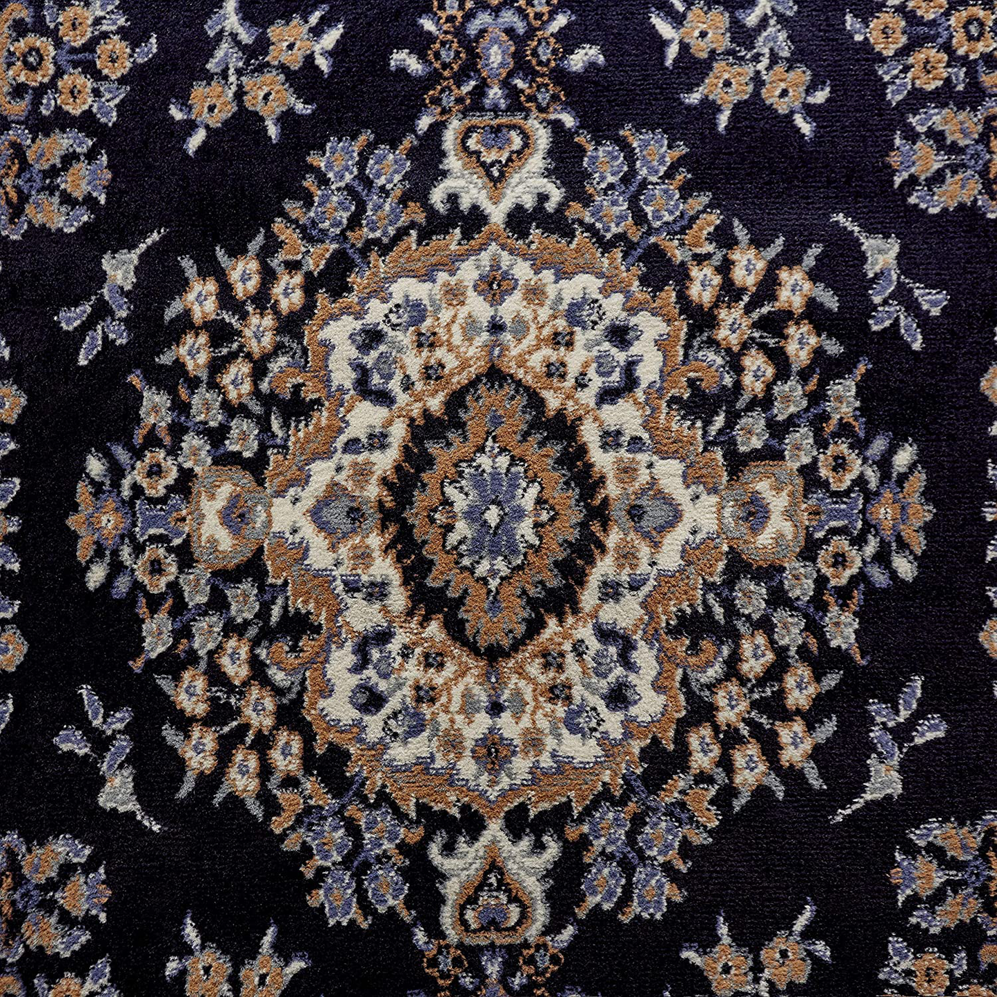 Avelena | Home Dynamix Premium Sakarya Traditionell Medaillon Bordteppich, Silber, 1'9"X7'2" Läufer
