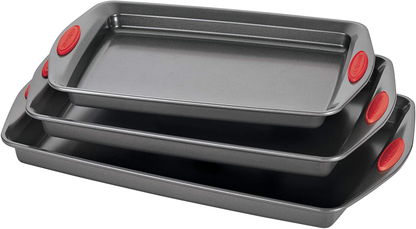 Avelena | Rachael Ray Bakeware Antihaft Kuchenform Set, 3-Teilig
