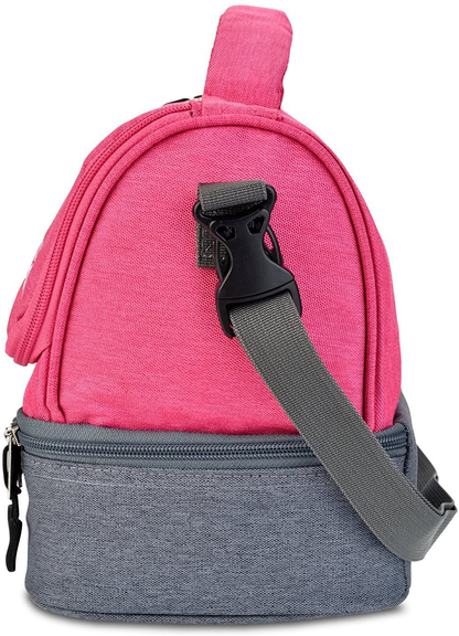 Avelena | Lunchbots Duplex Isolierte Lunchbag - Doppelte Fächerdizenz Passt Zu Lunchbots Uno, Duo, Trio, Quad, Rounds, Bento Cinco Perfekt - Geräumige Thermo-Lunchbag Für Kinder Und Erwachsene - Königsblau